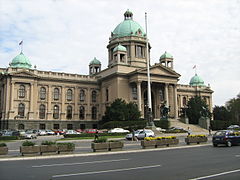 parlamento de serbia