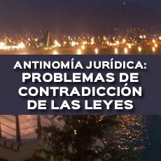 PROBLEMAS DE CONTRADICCIÓN DE LAS LEYES