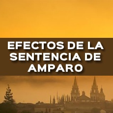 EFECTOS DE LA SENTENCIA DE AMPARO