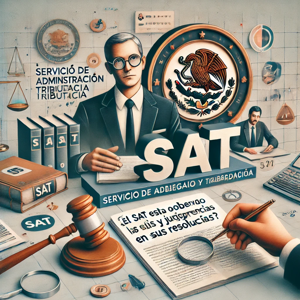 ¿El SAT está obligado a observar y aplicar las tesis y jurisprudencias en sus resoluciones?